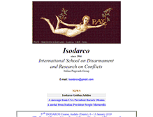Tablet Screenshot of isodarco.com